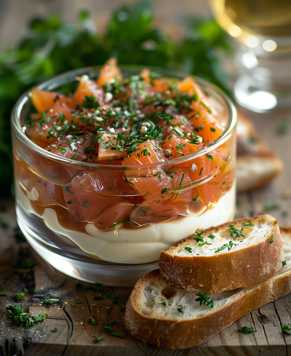recette verrine en entrée