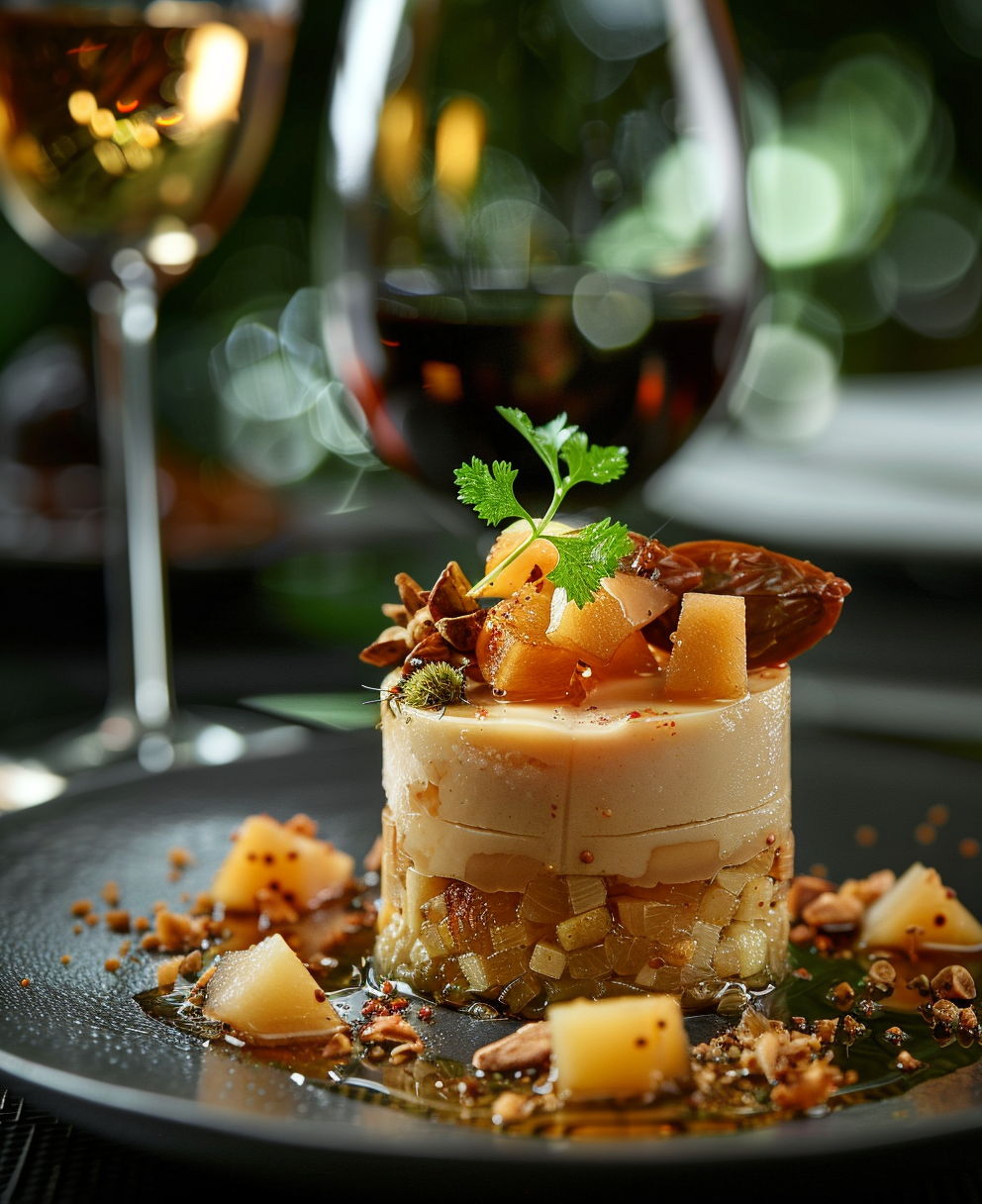 recette verrine foie gras