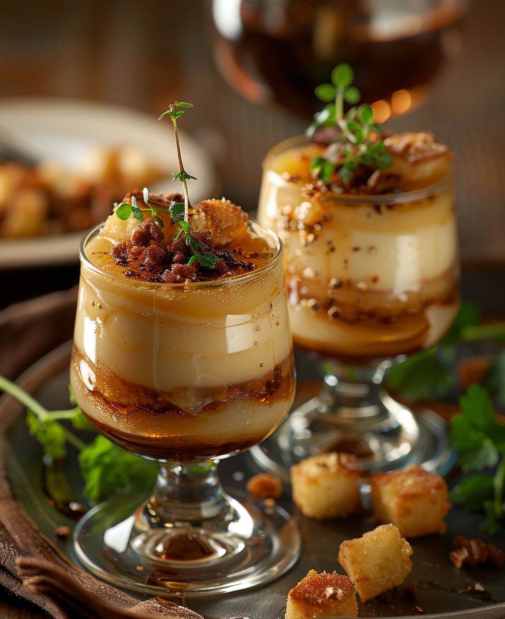 recette verrine foie gras
