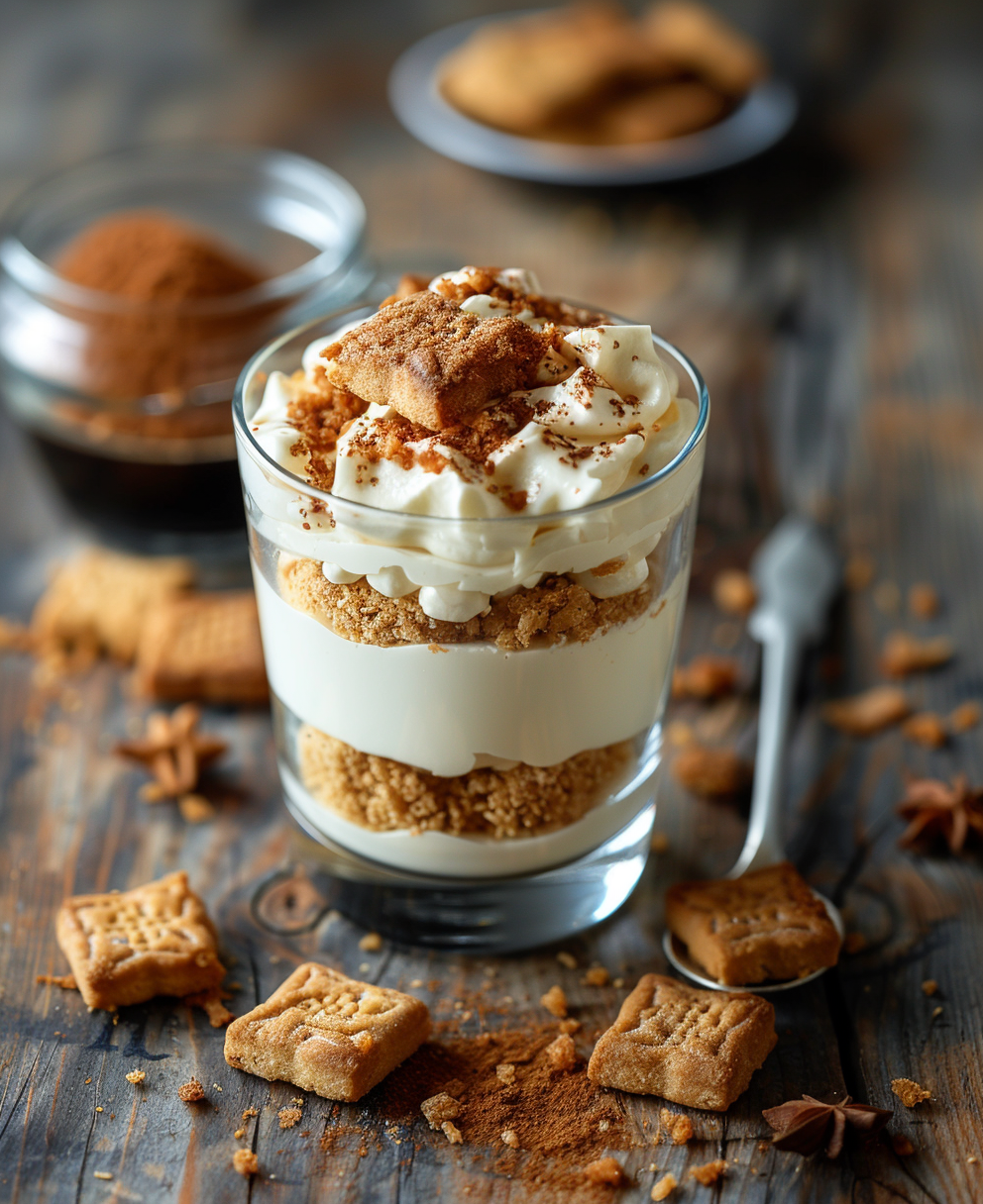 recette verrine mascarpone spéculoos