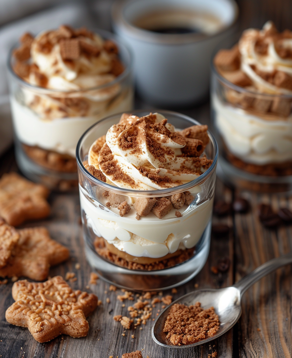 recette verrine mascarpone spéculoos