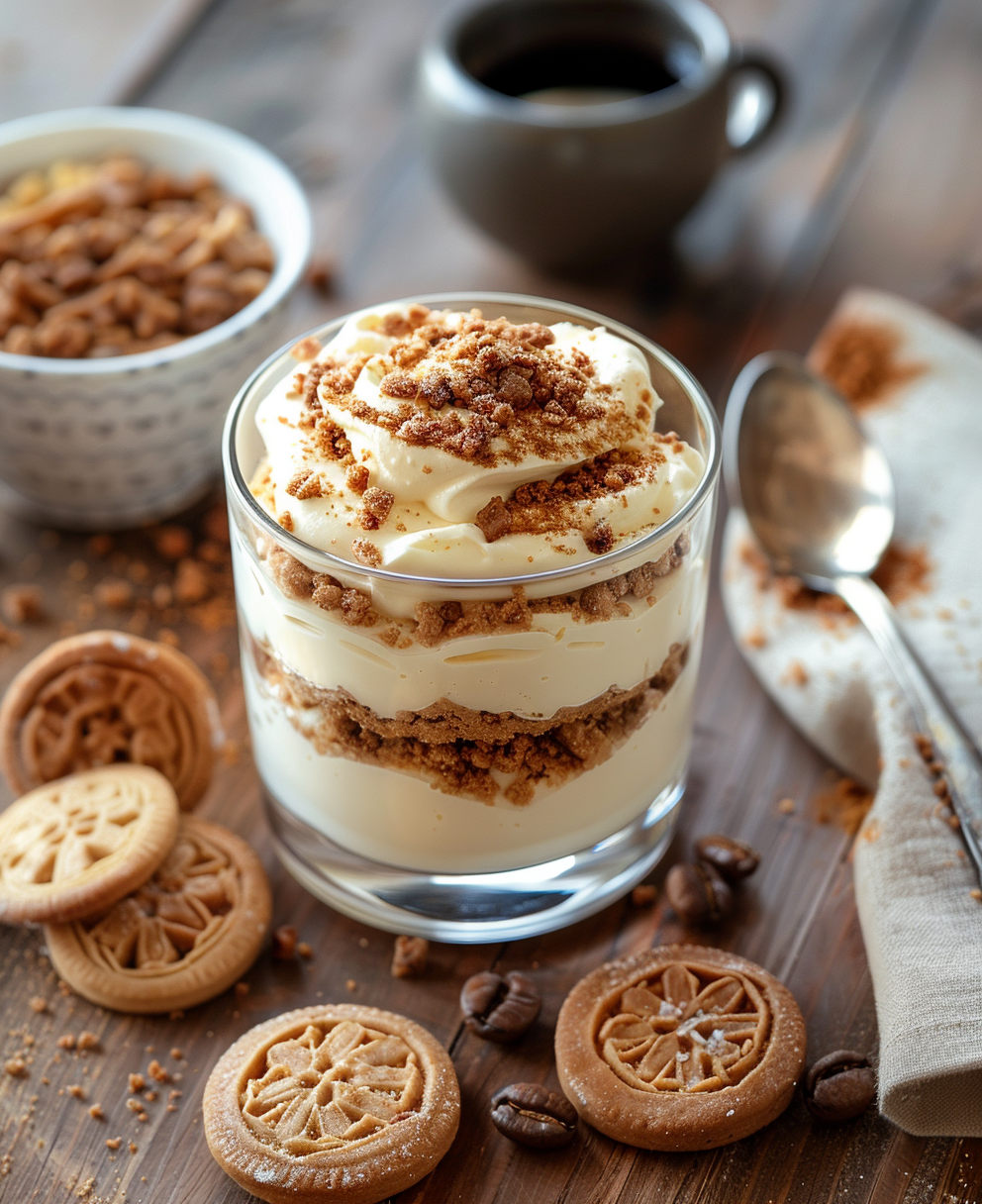 recette verrine mascarpone spéculoos