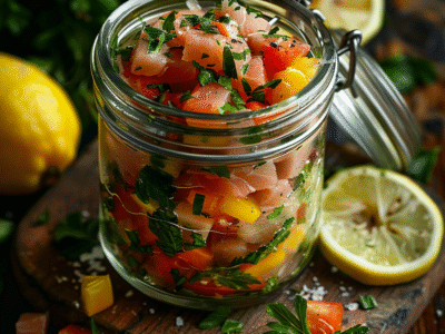 Recette Verrine Thon : Facile et Rapide à Préparer