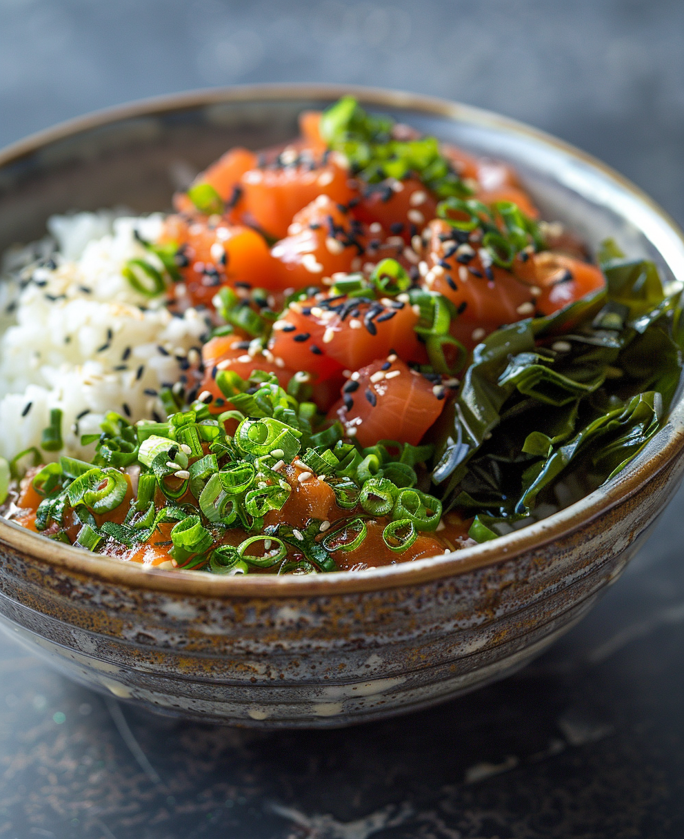 sauce poke bowl