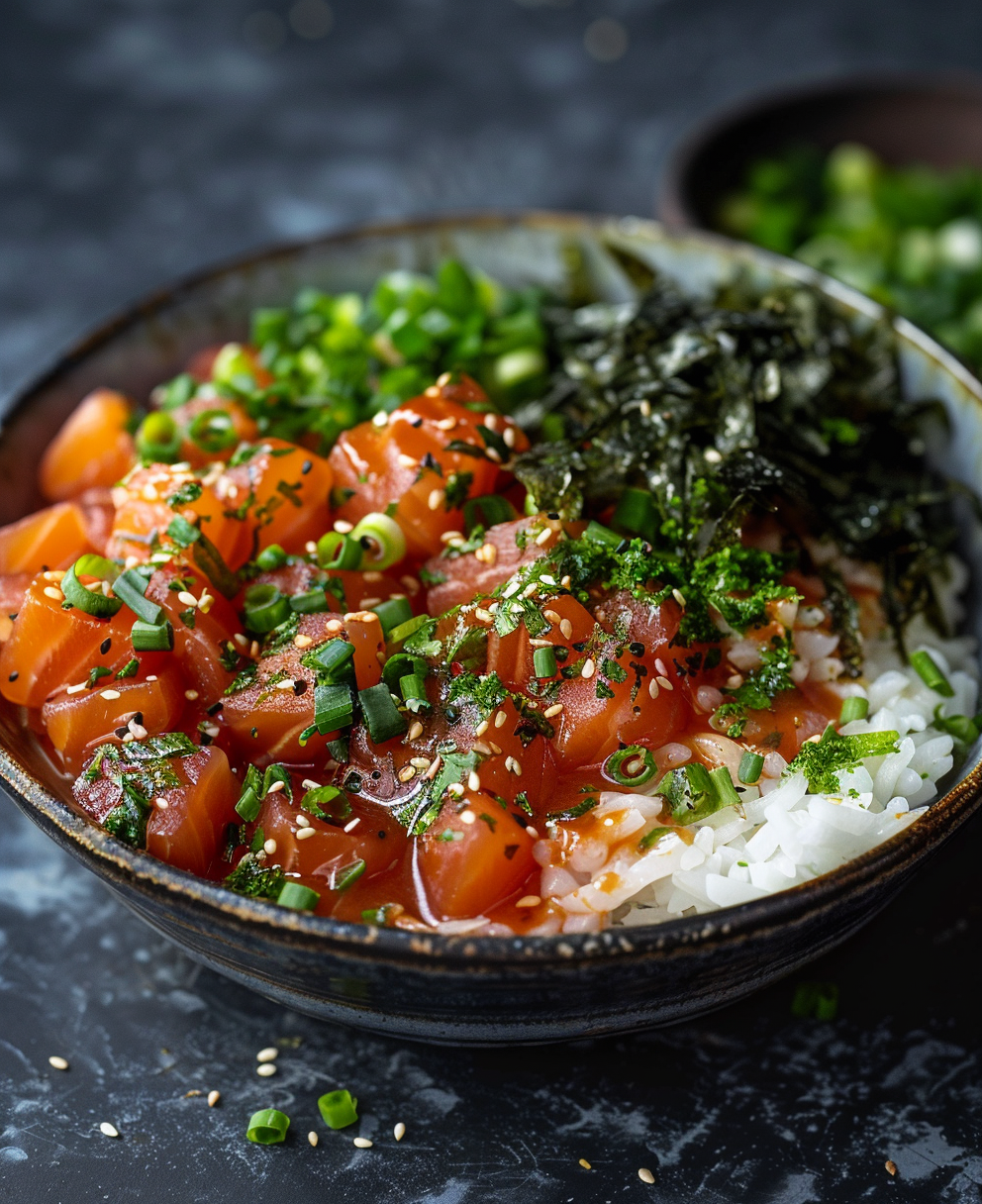 sauce poke bowl