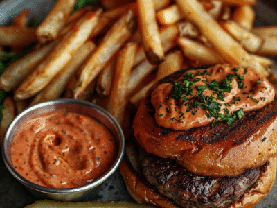 Sauce pour Burger Maison : Recette Facile et Savoureuse