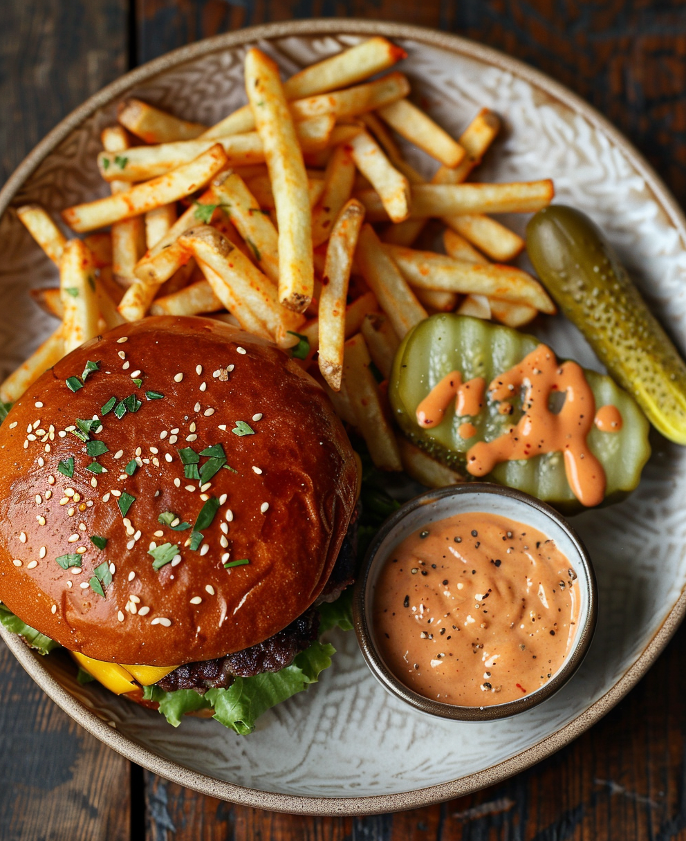 sauce pour burger maison
