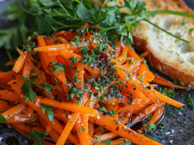 Sauce pour carottes râpées : Recette facile et savoureuse