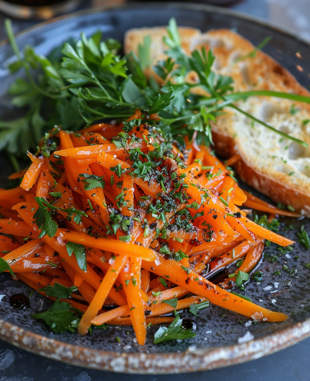 sauce pour carottes râpées