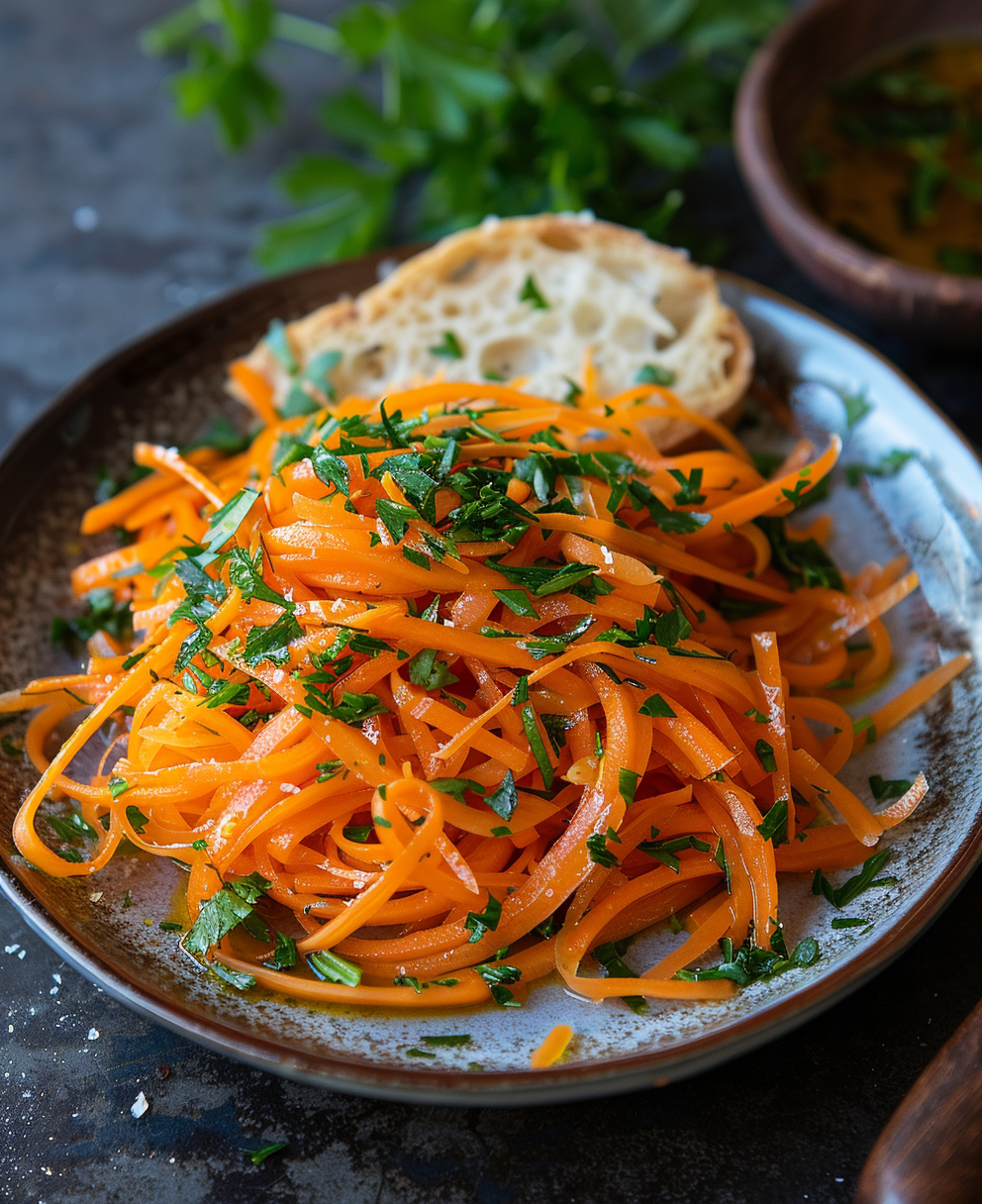sauce pour carottes râpées