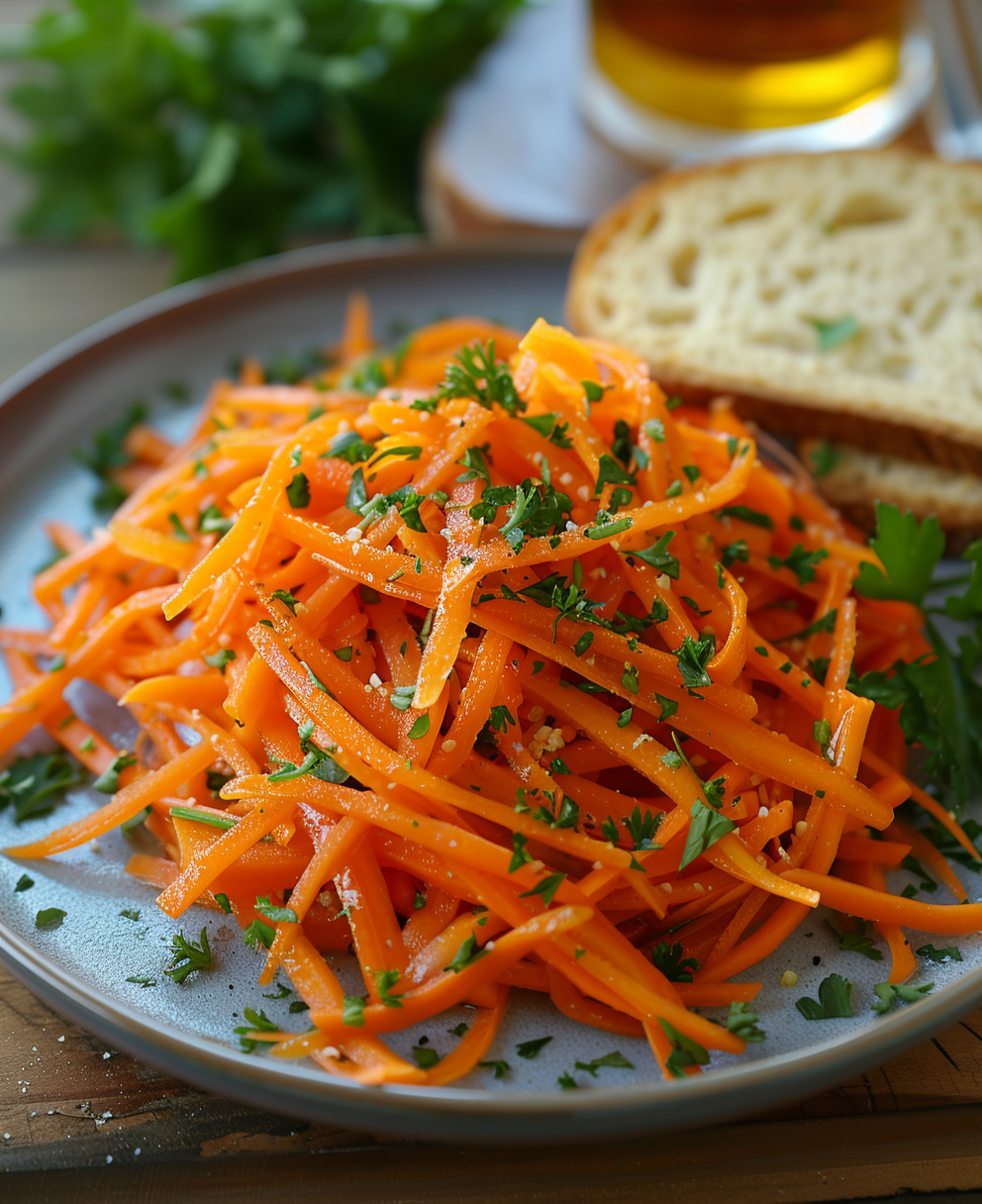 sauce pour carottes râpées