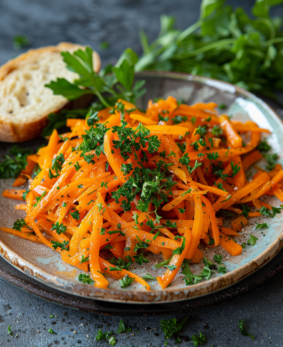 sauce pour carottes râpées