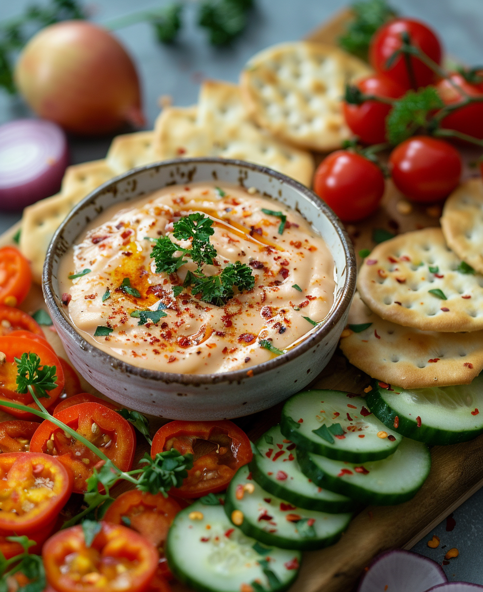 sauce pour crudités apéro