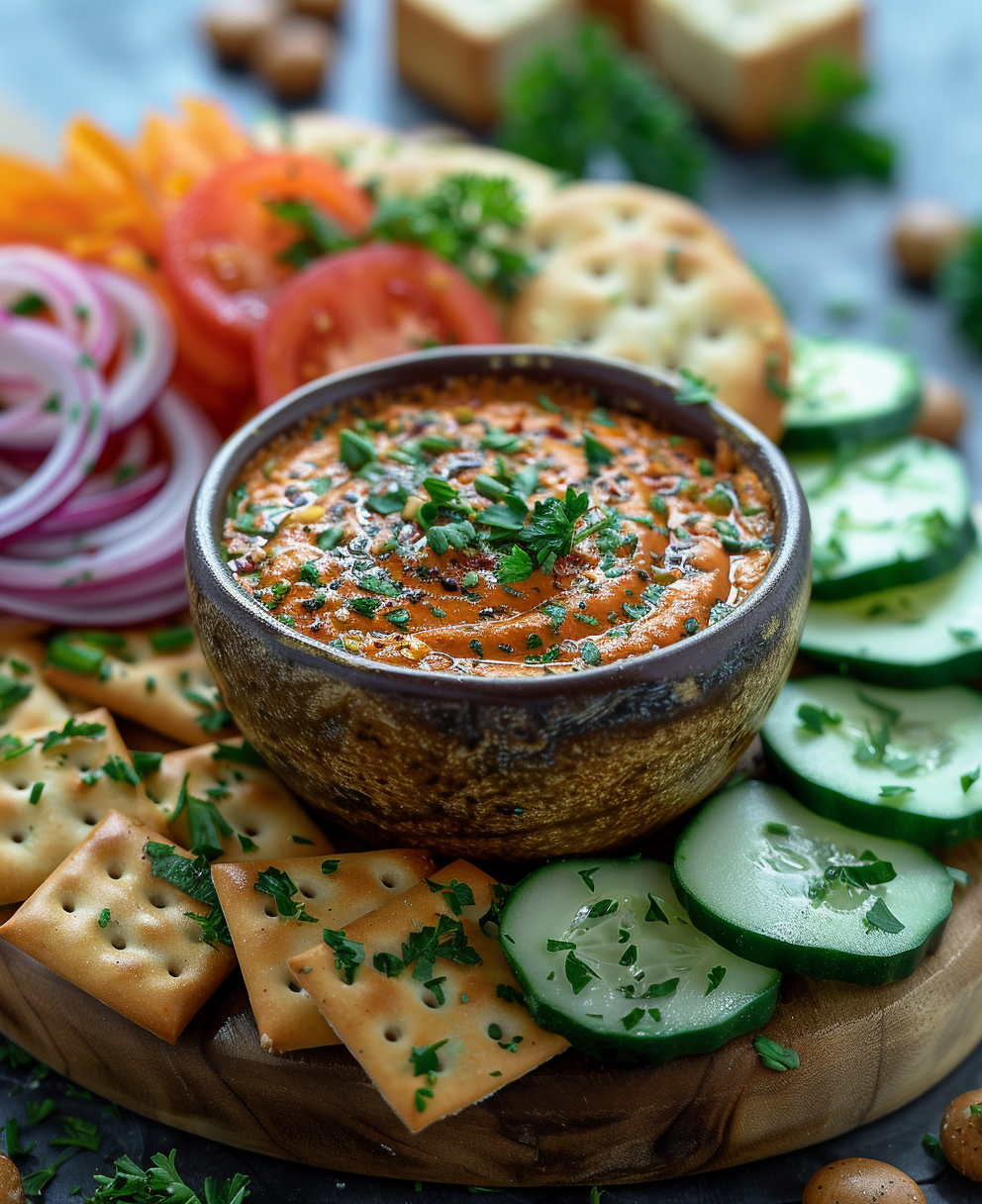 sauce pour crudités apéro