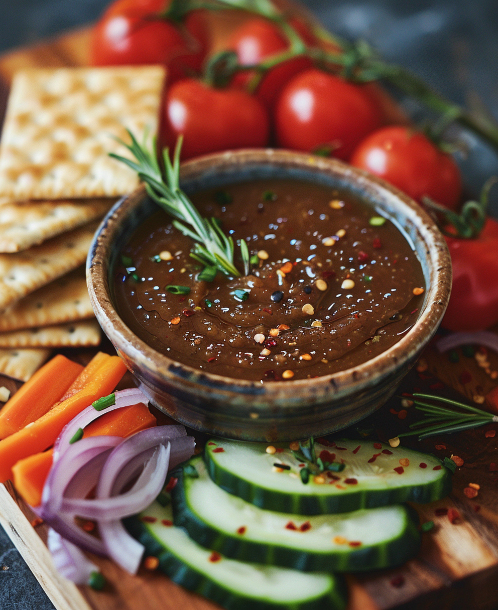 sauce pour crudités apéro