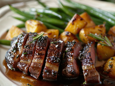 Sauce pour le magret de canard : Recette facile et savoureuse