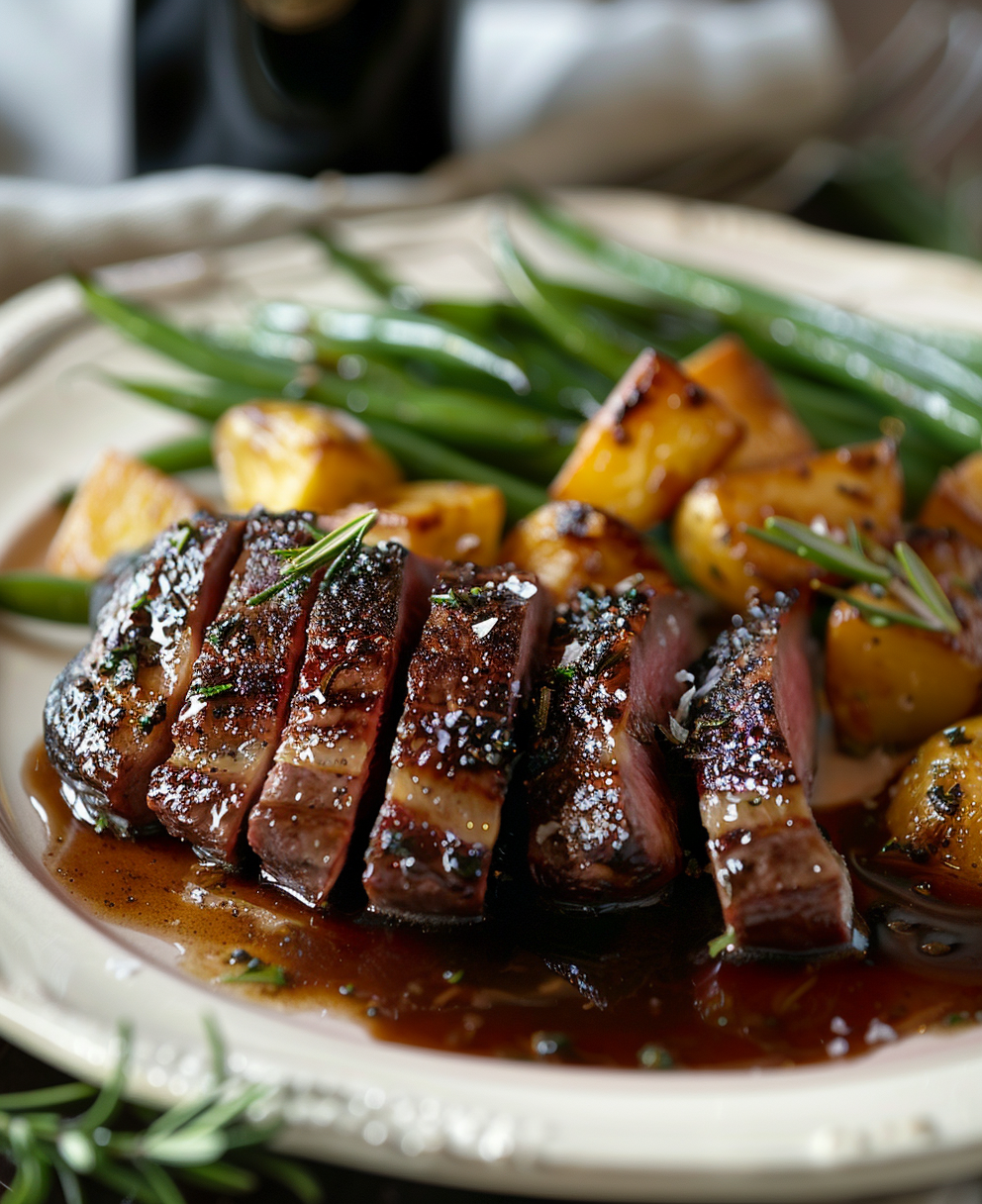 sauce pour le magret de canard