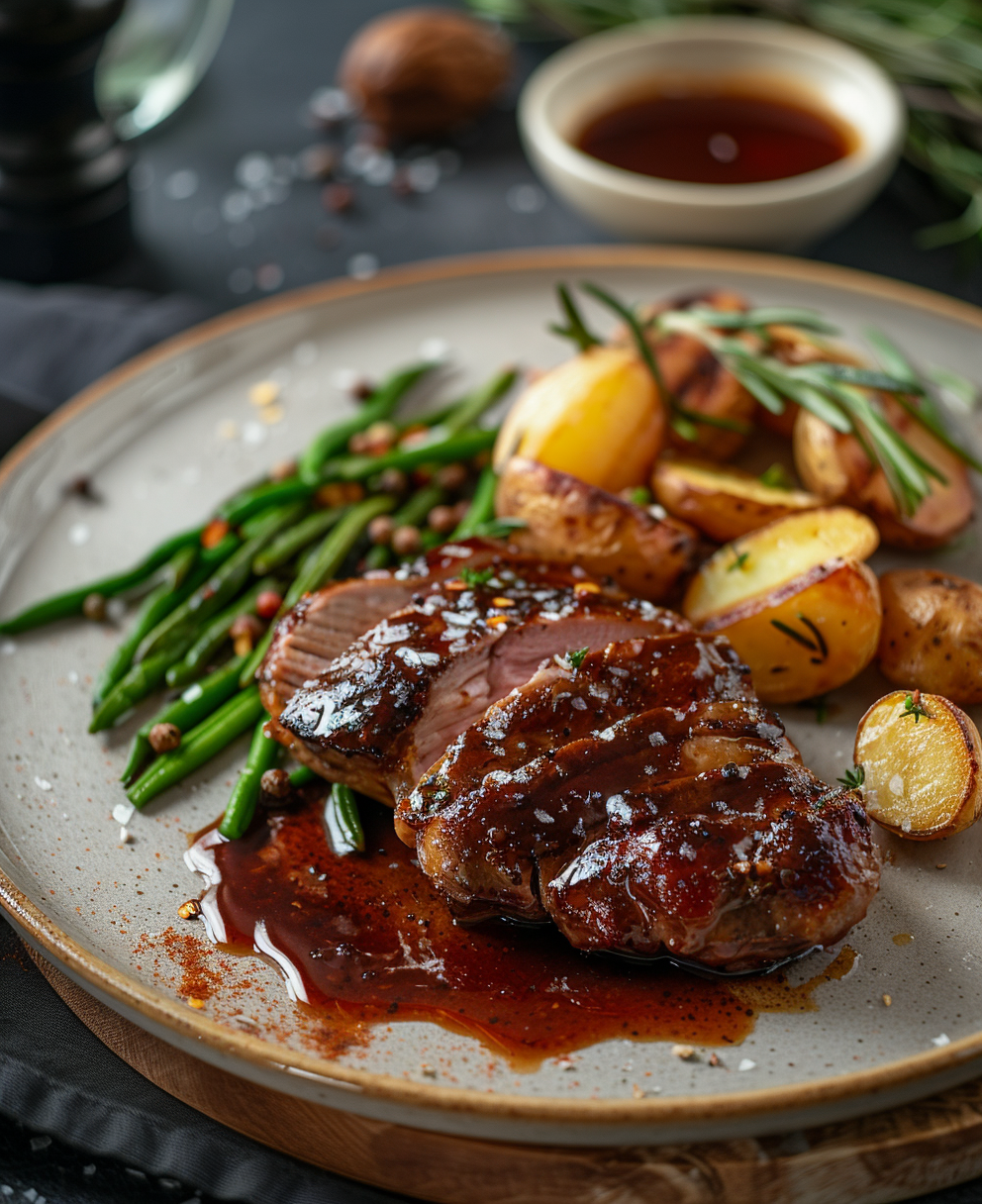 sauce pour le magret de canard