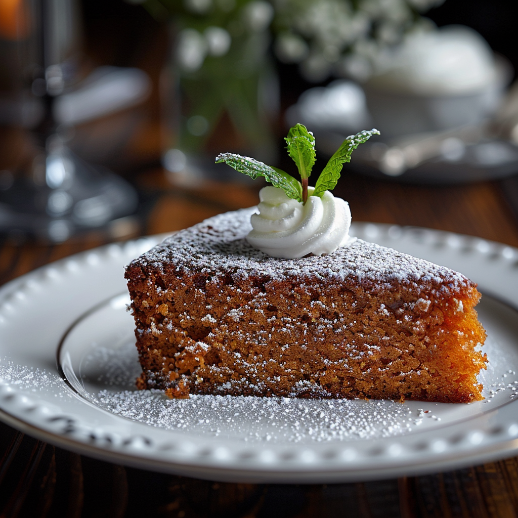 Cake à la carotte et gingembre