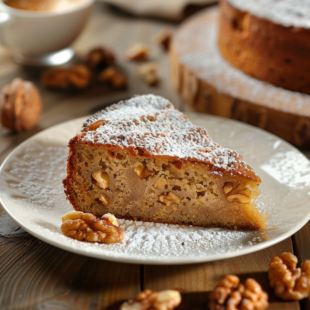 Cake au yaourt et noix : Recette facile et savoureuse 4 Cake au yaourt et noix