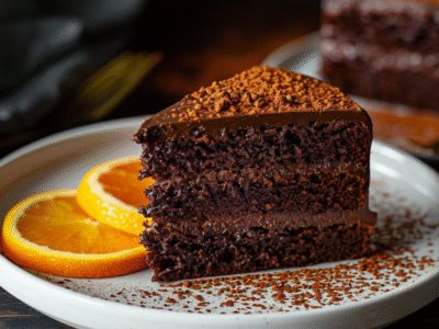 Cake orange-chocolat : Recette facile et savoureuse pour tous les gourmands !