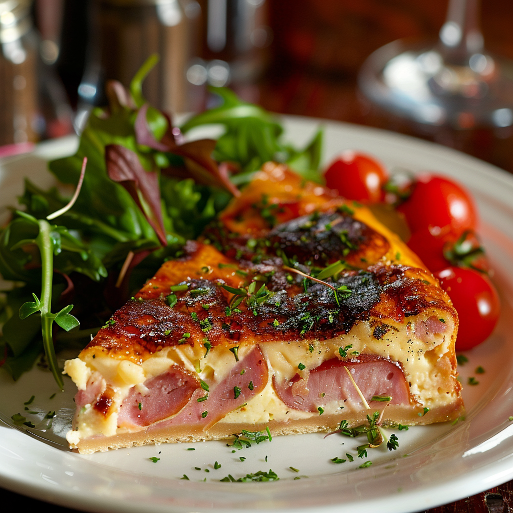 Cake salé jambon‑emmental