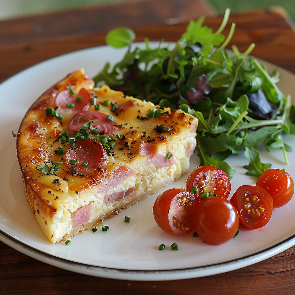 Cake salé jambon‑emmental