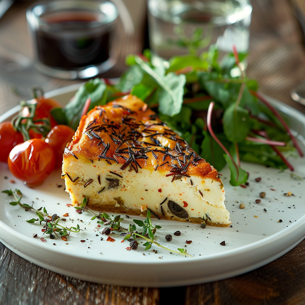 Cake salé olives‑feta