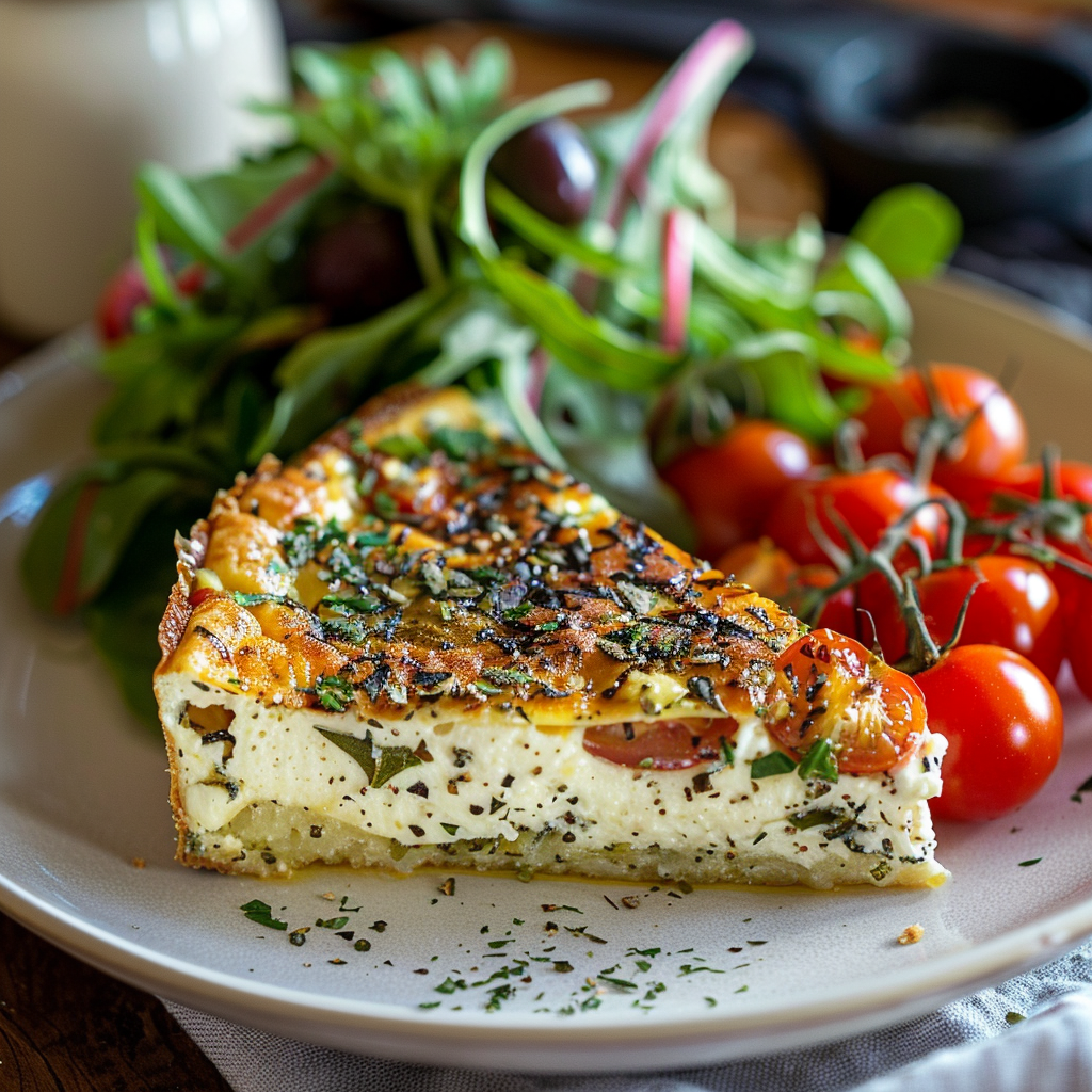 Cake salé olives‑feta