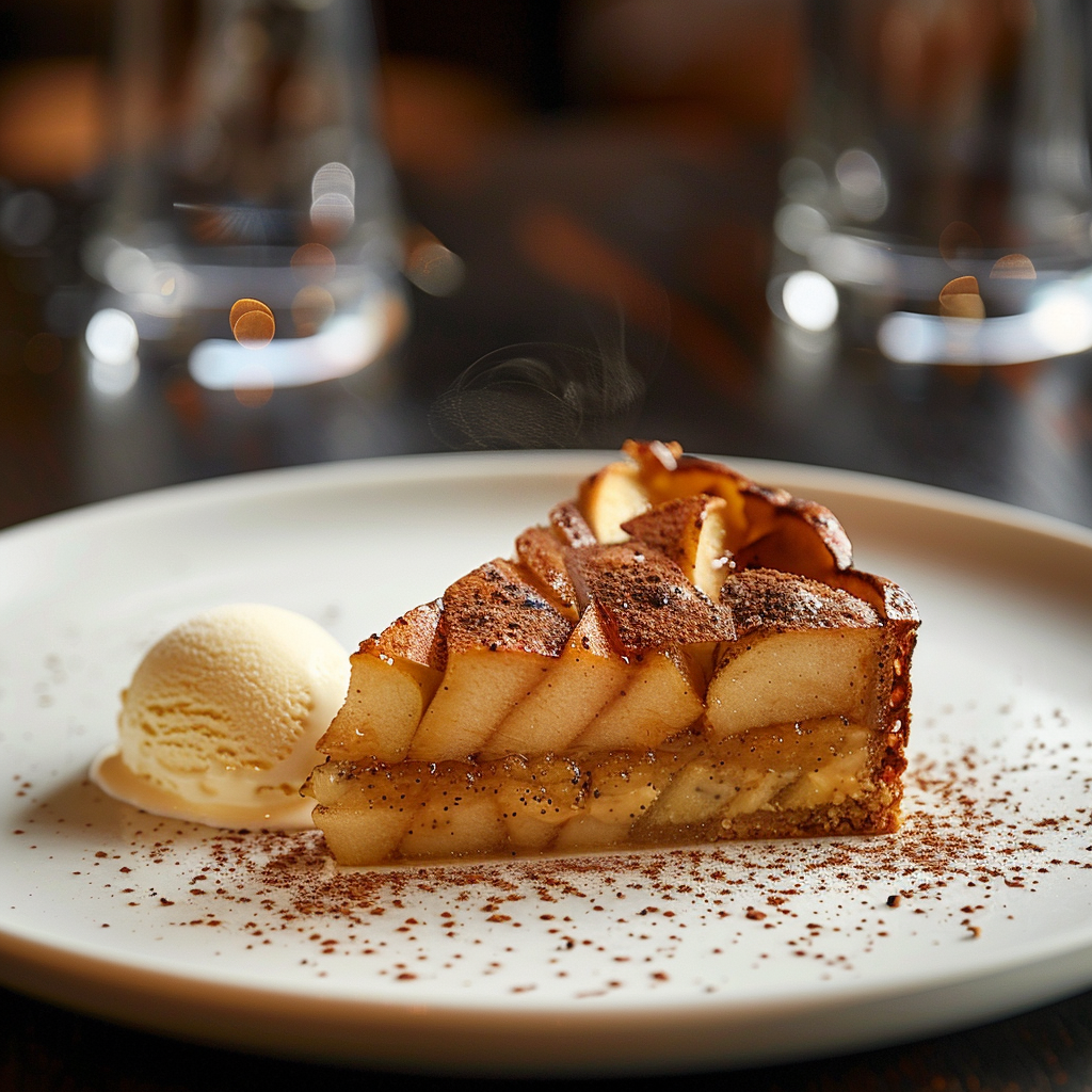 Cake spéculoos‑pommes