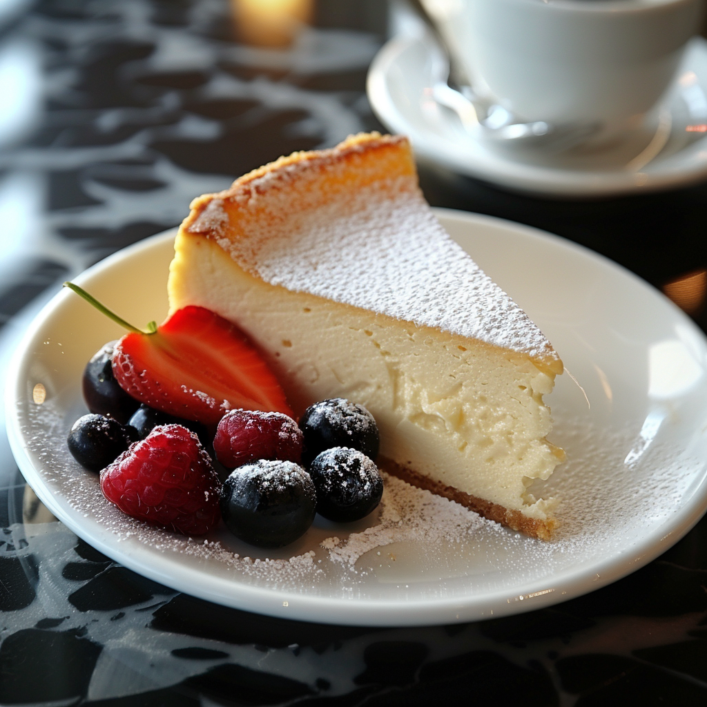 Cheesecake au fromage frais : Recette facile et savoureuse 4 Cheesecake au fromage frais