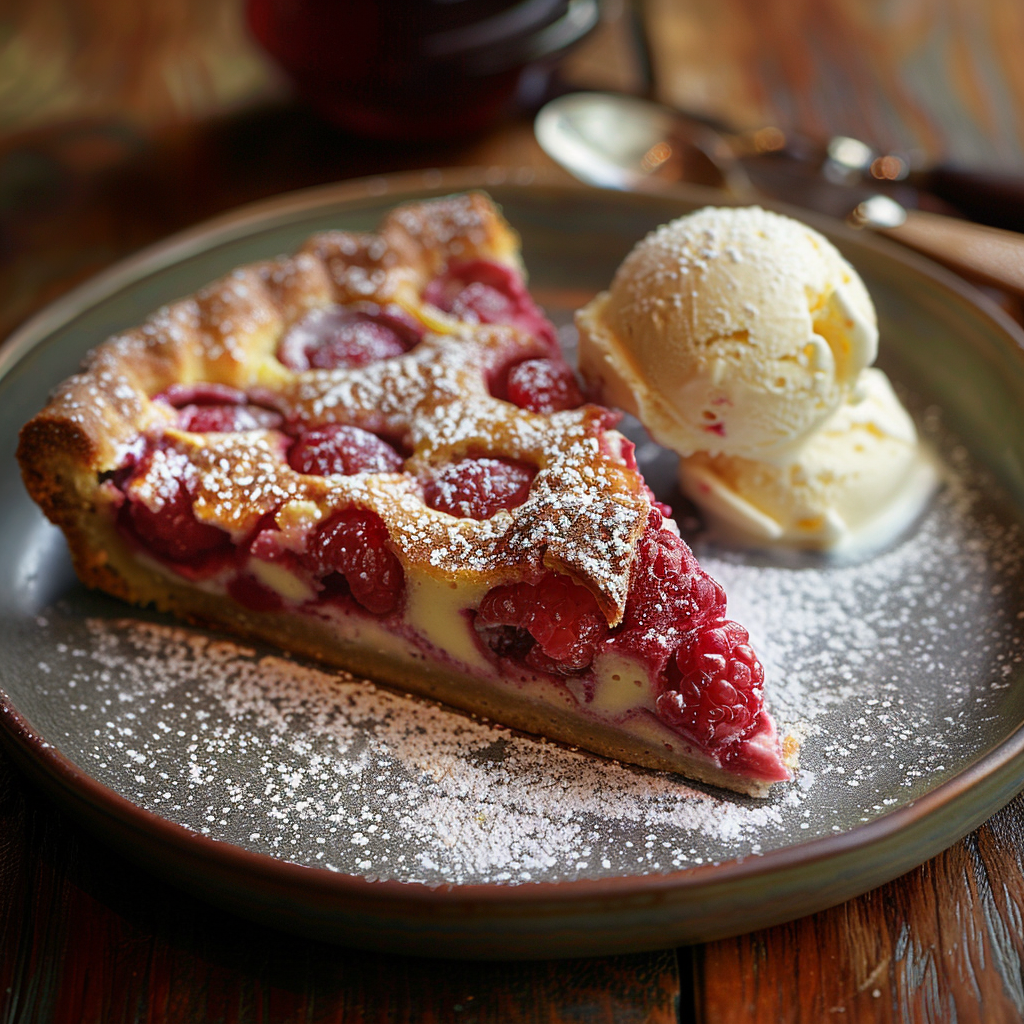 Clafoutis framboises-chocolat blanc : Recette facile et savoureuse 4 Clafoutis framboises‑chocolat blanc