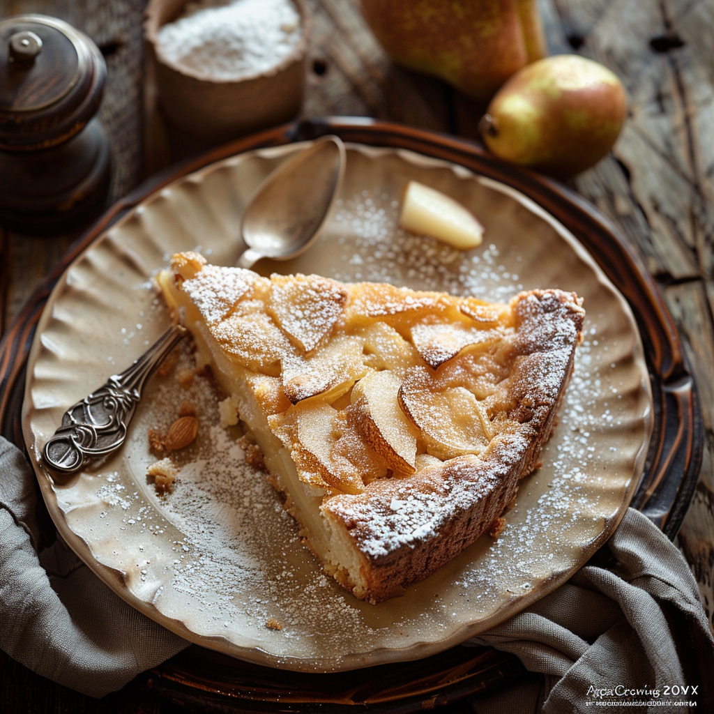 Clafoutis poires-amandes : Recette facile et savoureuse 2 Clafoutis poires‑amandes