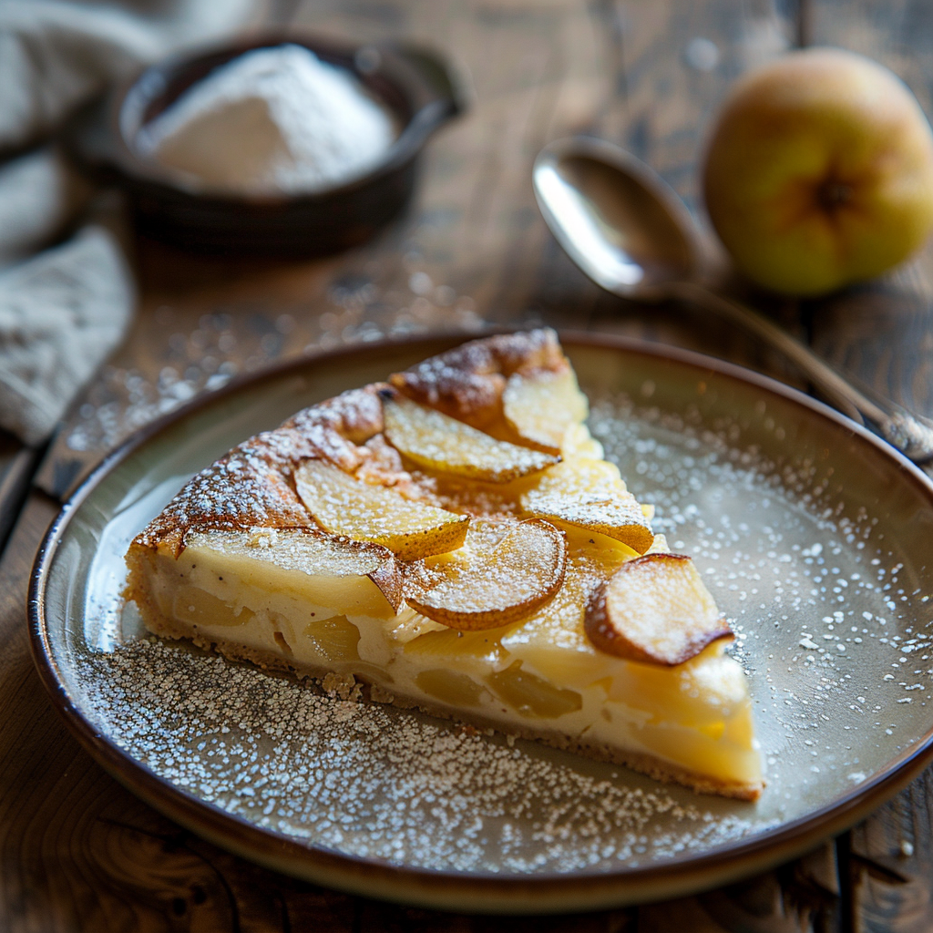 Clafoutis poires-amandes : Recette facile et savoureuse 3 Clafoutis poires‑amandes