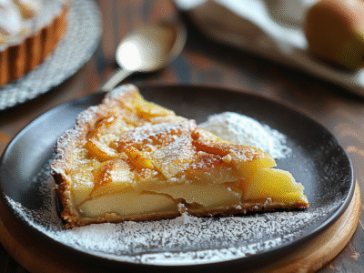 Clafoutis poires-amandes : Recette facile et savoureuse
