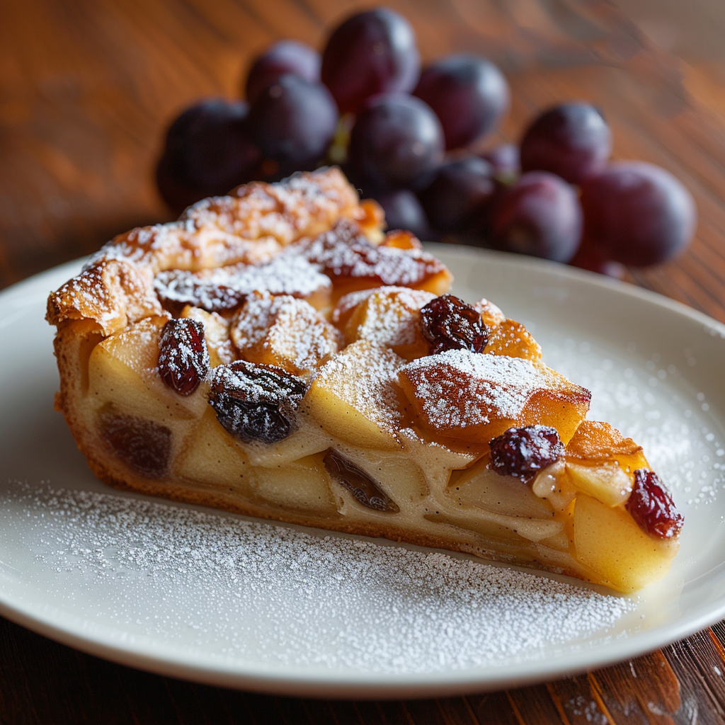 Clafoutis pommes‑raisins : Recette facile et savoureuse 4 Clafoutis pommes‑raisins