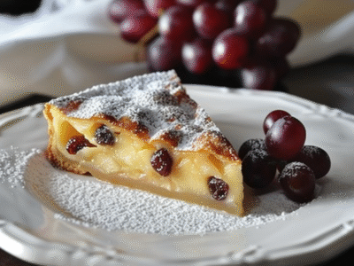 Clafoutis pommes‑raisins : Recette facile et savoureuse