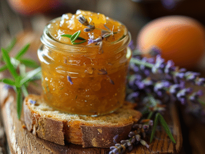 Confiture d’abricots à la lavande : Recette facile et savoureuse
