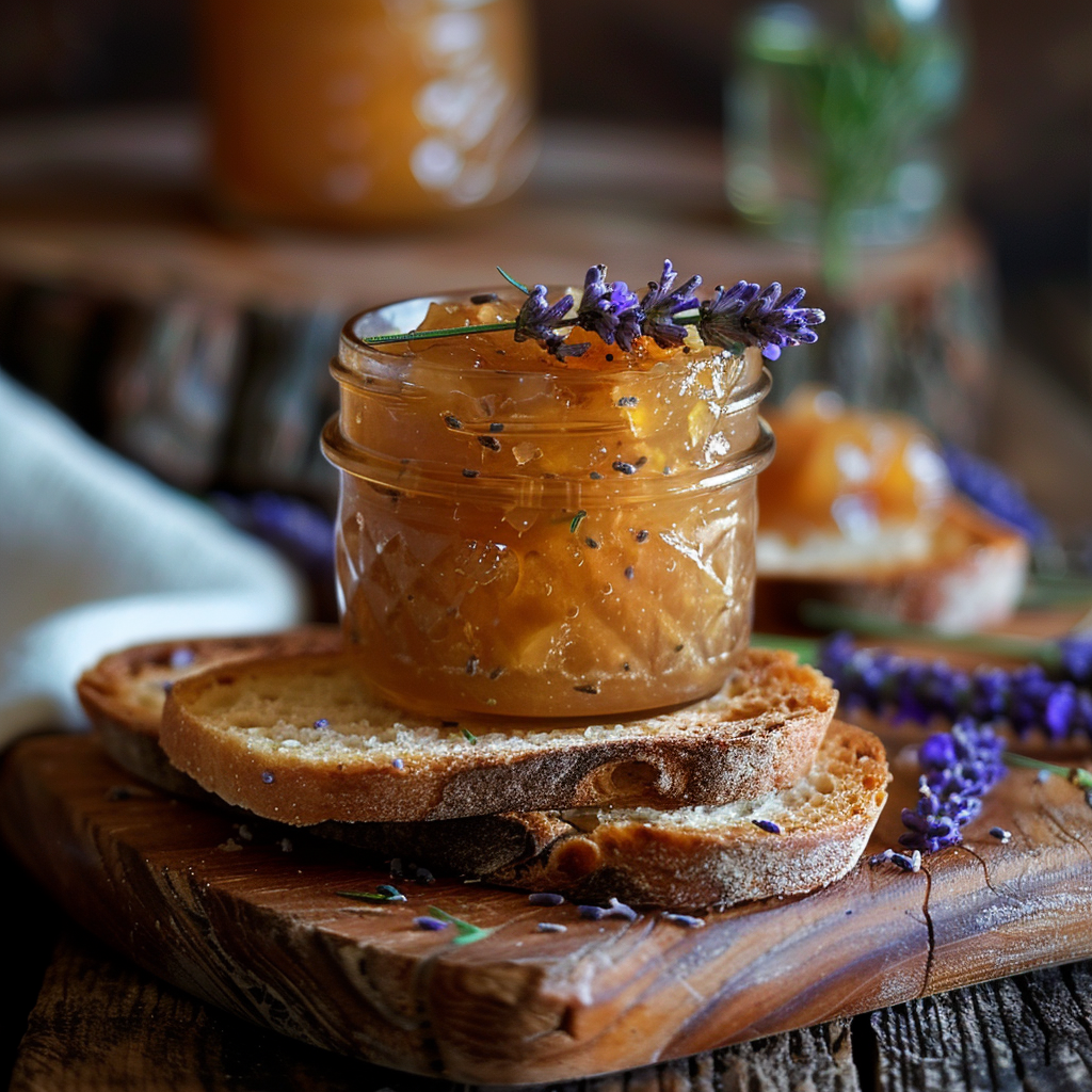 Confiture d’abricots à la lavande : Recette facile et savoureuse 2 Confiture d’abricots à la lavande