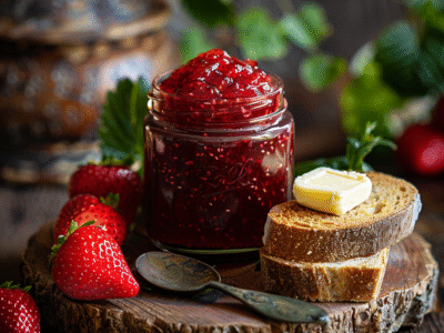 Confiture de fraises maison facile et savoureuse