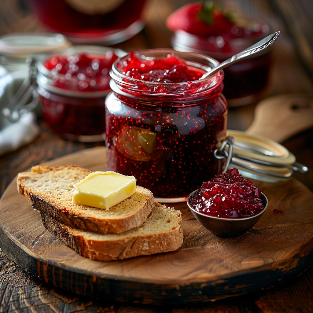 Confiture de fraises maison