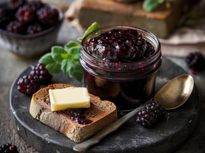 Confiture de mûres sauvages : Recette authentique et savoureuse