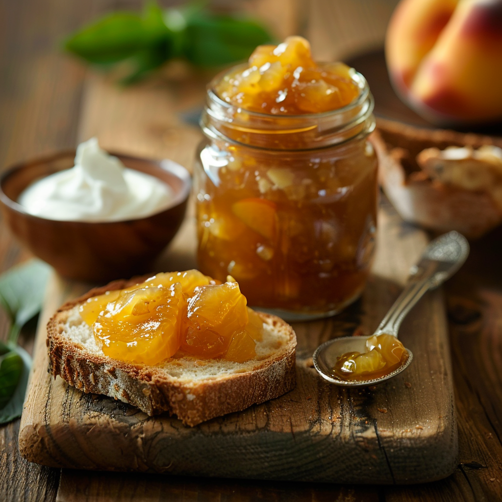 Confiture de pêches de vigne : Recette facile et savoureuse 2 Confiture de pêches de vigne