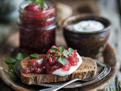Confiture de rhubarbe‑gingembre : Recette facile et savoureuse