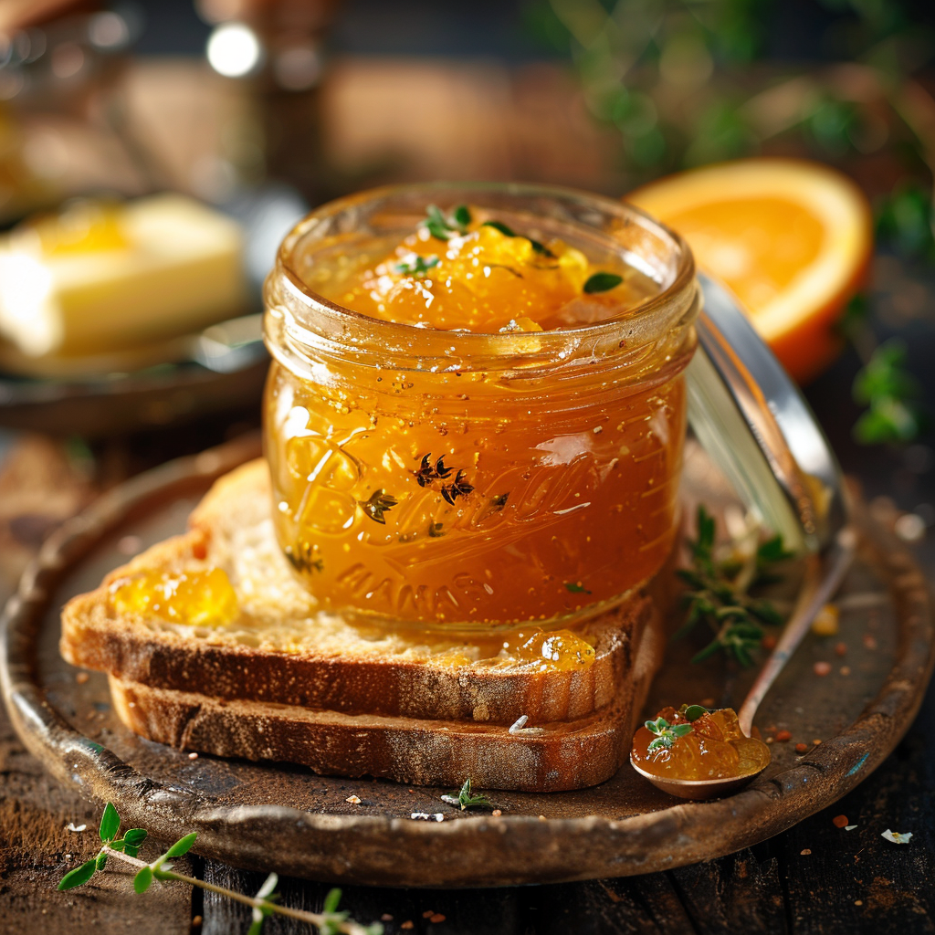 Confiture d’oranges amères