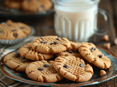 Cookies au beurre de cacahuète : Recette facile et savoureuse