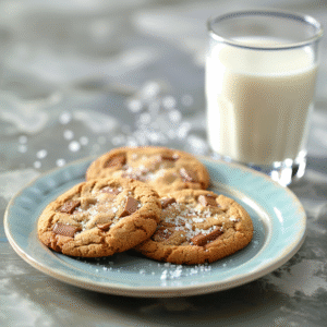 Cookies aux éclats de caramel : Recette facile et savoureuse