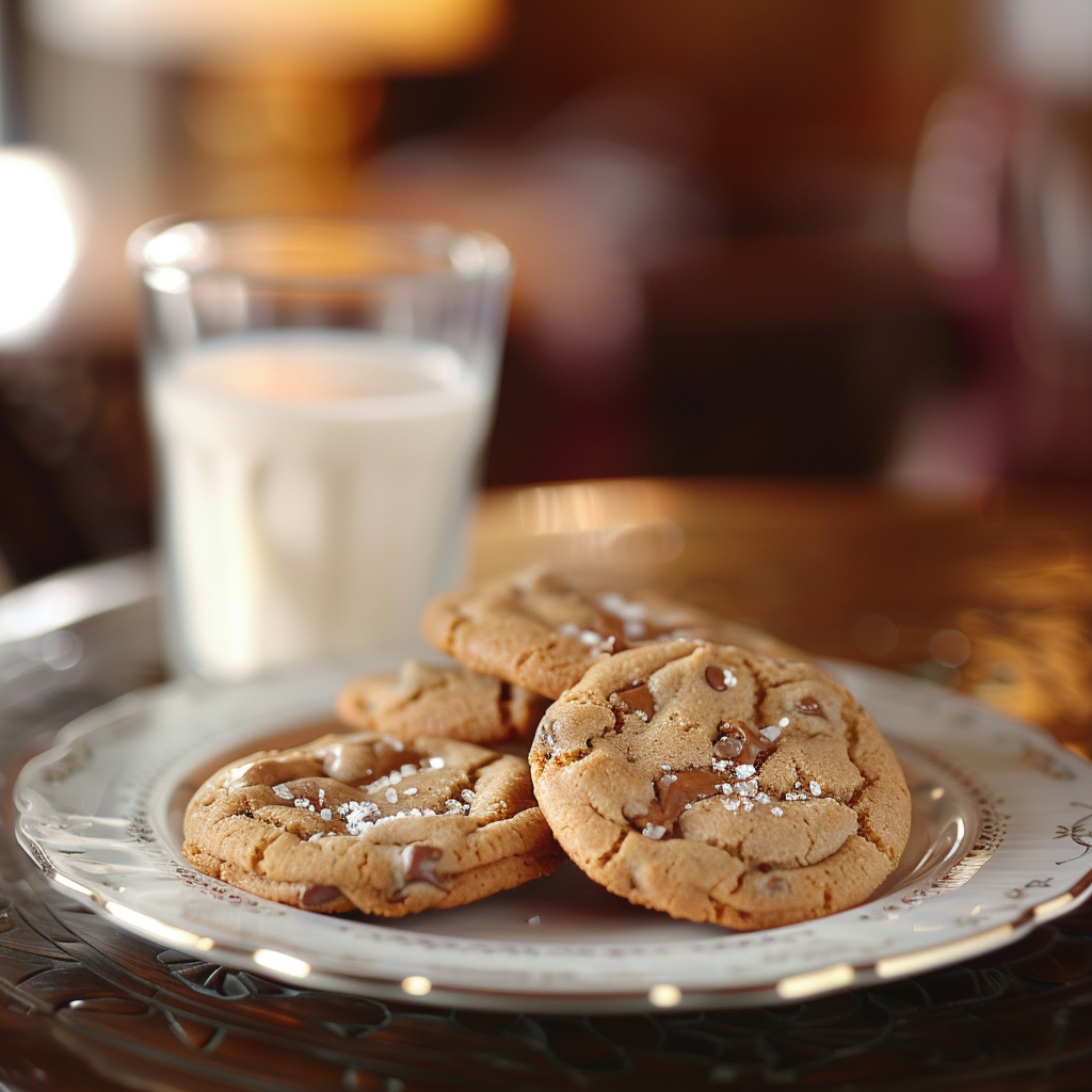 Cookies aux éclats de caramel : Recette facile et savoureuse 3 Cookies aux éclats de caramel