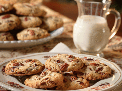 Cookies aux noix de pécan : Recette facile et savoureuse