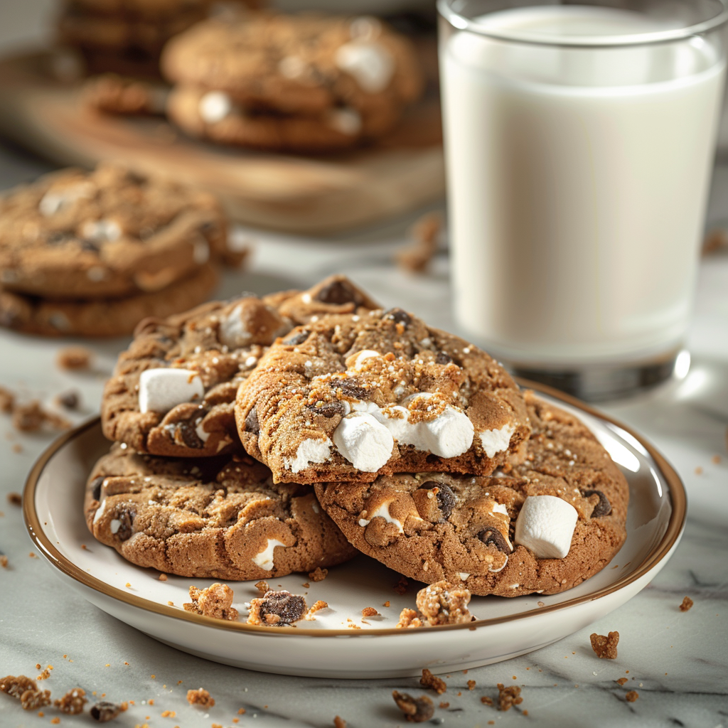 Cookies fourrés marshmallow